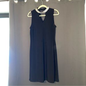 Women’s Roz & Ali dress with rhinestone collar